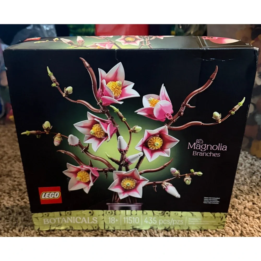 Lego-Botanicals Magnolia Branches Building Set (NWT) 11510